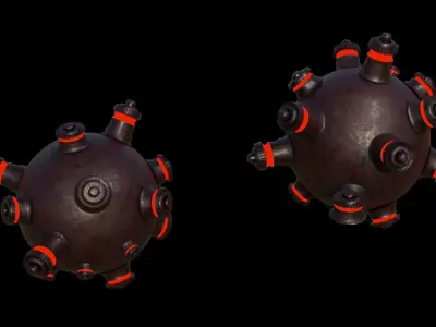 Sci-Fi space model 3D model