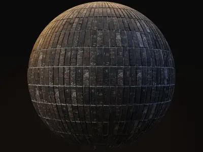 Sheltered Bluff Running and Stack Bricks Texture Texture