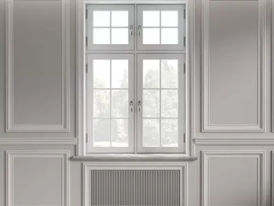 Classic window 7 3D model