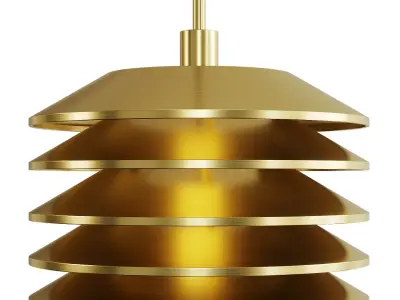 Marcus Samuelsoon pendant lamp from West Elm 3D model