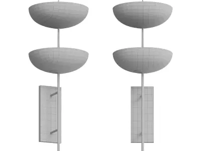 Follett Wall Sconce 3D model