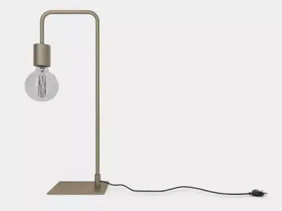 Table Lamp Low-poly 3D model