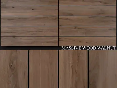 Yurtbay Seramik Massive Wood Walnut 3D model