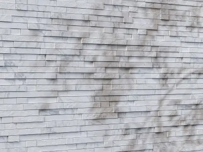 White Marble Tile 01 - seamless Texture
