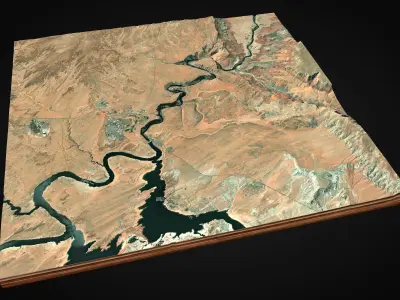 Grand Canyon 3D model