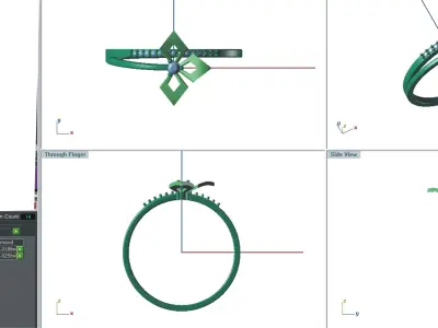 Ring - 46 3D print model