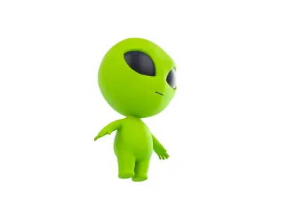 Character087 Alien 3D model
