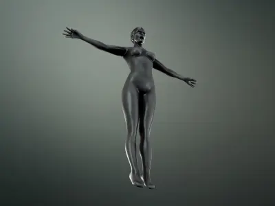 Mother from Raised by Wolves Low-poly 3D model