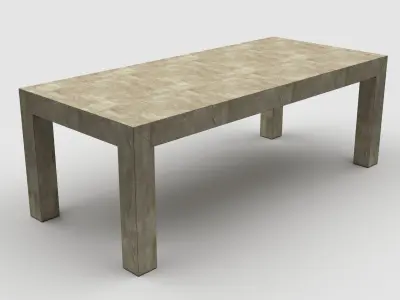 Vanguard - Pengrove Rectangle Cocktail Table W200CR Low-poly 3D model