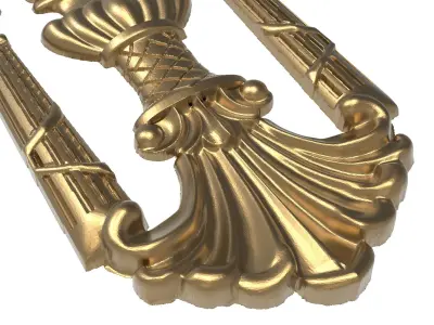  decorative pattern ready for 3D printing 3D model