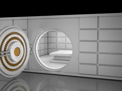 Sci Fi Vault 3D model