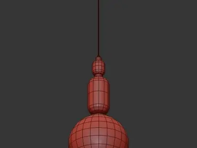 Camila Pendant 3D model