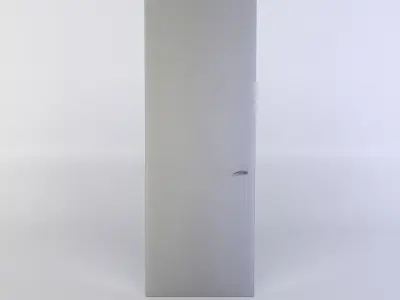 Door wooden Low-poly 3D model shop