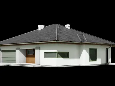 House Pastel C1V3 3D model