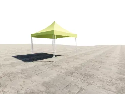 Outdoor Market Tent 3D model