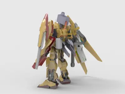 Hyaku Shiki Seraph 3D model