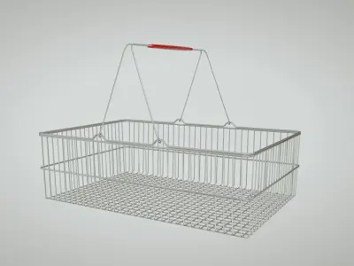  Shopping Basket 3D model