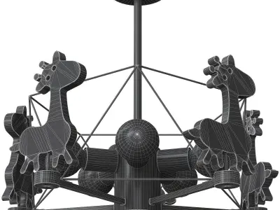 Giraffe by Anzazo 3D model