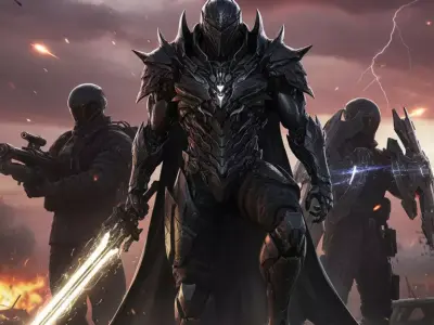 Black Wraith Squadron 3D print model