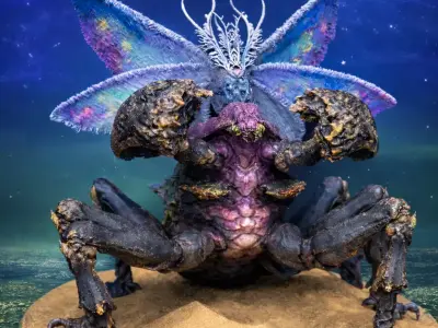 Elden Ring Nightreign Gnoster Wisdom of Night 3D print model