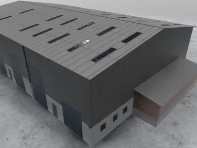 LXGB Storage 2 Low-poly 3D model