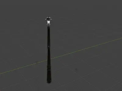 London Lamp post 3D model