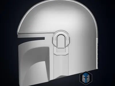 The Mandalorian Helmet 3D print model