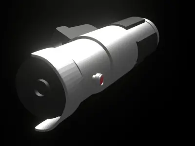 Yoda Lightsaber only handle 3D model