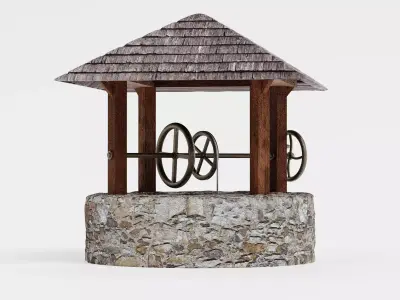 -Medieval Well- 3D model