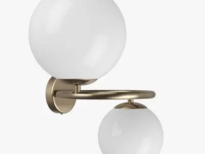 81562x Globo Lightstar Sconces 3D model