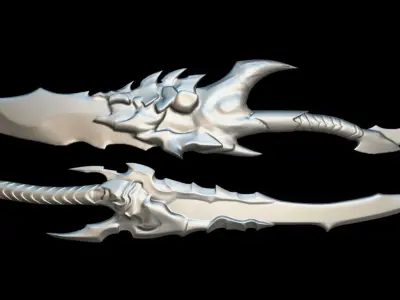 Solo Leveling - Dagger Packages Low-poly 3D model