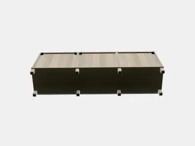 BESTA Storage combination with doors 38 Low-poly 3D model