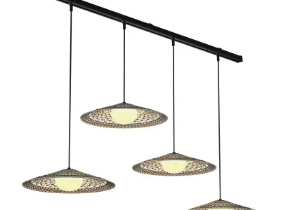 Outrack Nans PF-55-4L pendant light 3D model