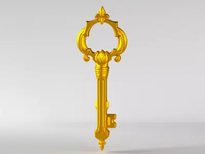 A Key 3D print model