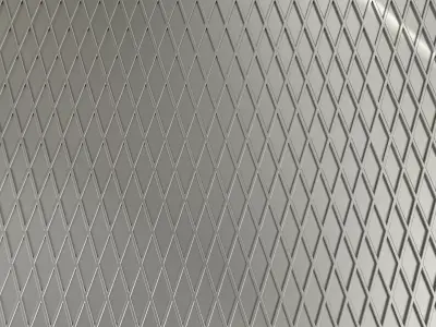 Lattice Plate 3D Model Low-poly 3D model