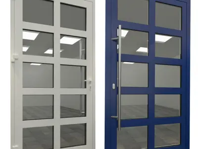Aluminum Joinery Doors 3D model
