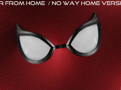 MCU Spider-Man FFH-NWH Movable Lenses 3D model