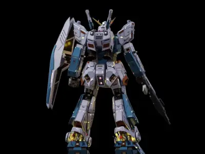 RX-78 NT-1 Gundam Alex 3D model