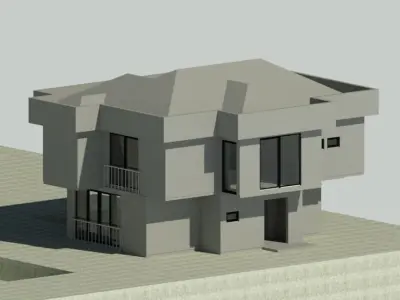 Villa model 3D model