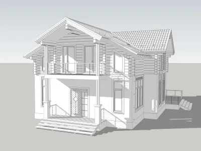 Mchn house 3D model