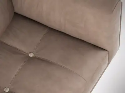 Rod Sofa 200 3D model