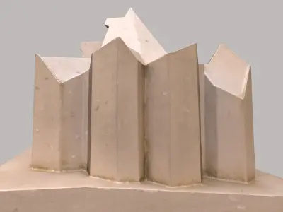 Mariendom Neviges Neviges Dome 3D Model 3D model