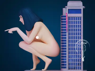 Joi From Blade Runner 2049 Ready For 3D Printing 3D print model