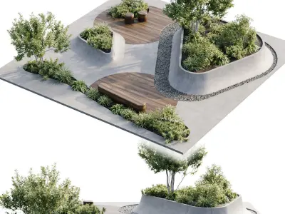 Town Square 2 3D model