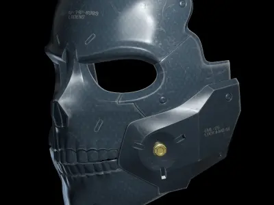 Die-Hardman Mask Printable Model 3D print model