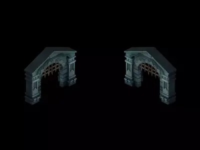 The Palace - Shimen 01 3D model