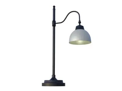 Angled Desk Lamp 3D model