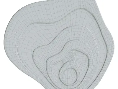 Olsen Surge Rug 05 3D model