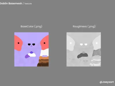 Goblin Basemesh 3D model