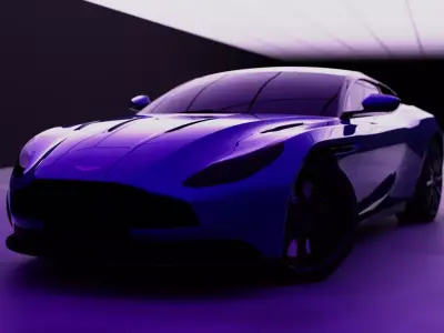 Unbox Therapy BatCave Studio Environment Low-poly 3D model